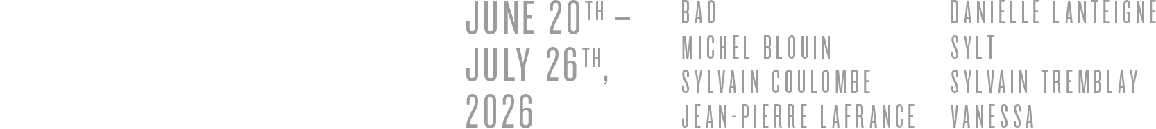 20th Anniversary Group Exhibition #1